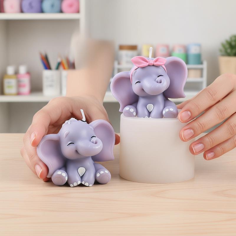 Soap Making Material - Милая 3D-форма для свечей в виде