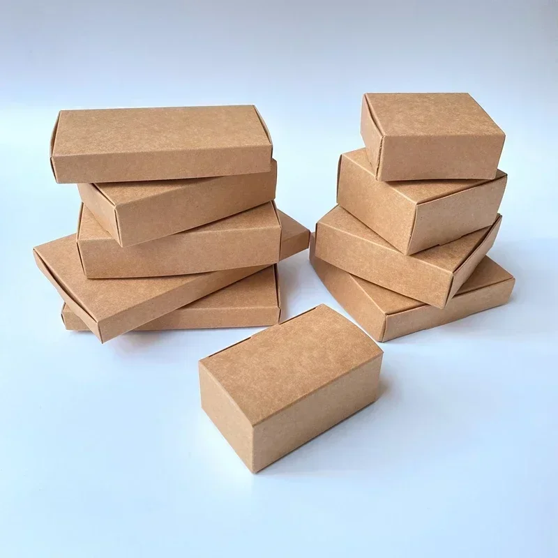 Коробка из натуральной коричне – обзор и цена Kraft Soap Label
