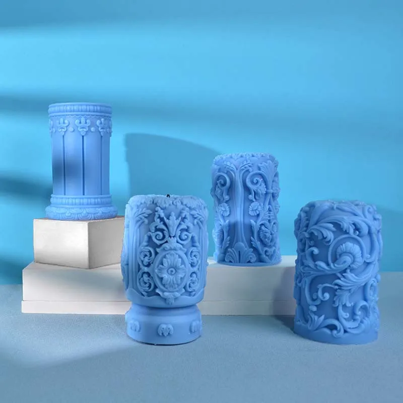 Резная римская колонна, свеча, – обзор и цена Soap Making Art