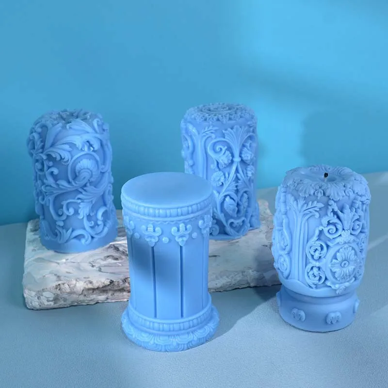 Резная римская колонна, свеча, – обзор и цена Soap Making Art