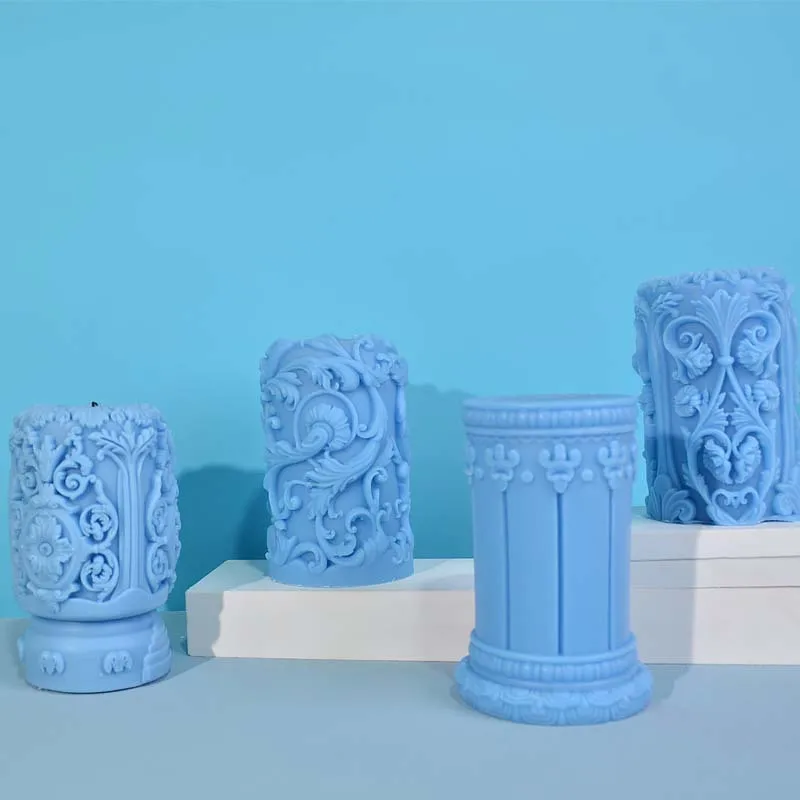 Резная римская колонна, свеча, – обзор и цена Soap Making Art